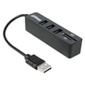 Miniatyrbillede 2 af 5: USB Kortlæser / Hub - 2-i-1