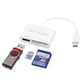 Miniatyrbilde 4 av 7: Kortleser USB Type-C til SD/MicroSD + USB