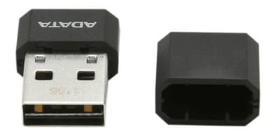 ADATA microReader Ver.3 USB-muistikortinlukija, musta/sininen