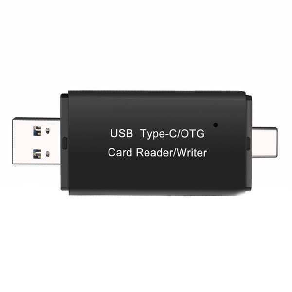 Minneskortläsare med USB 3.0 / USB Typ C