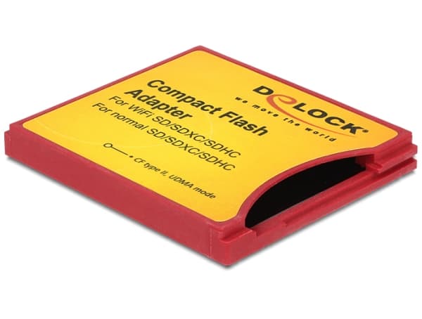 Delock - Kortadapter (SD, SDHC, SDXC) - CompactFlash