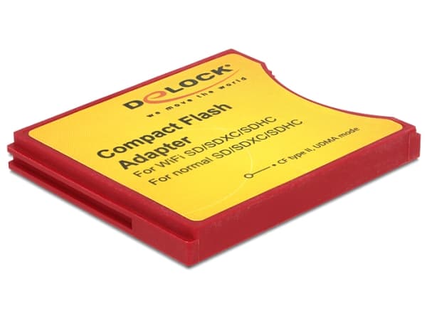Delock - Kortadapter (SD, SDHC, SDXC) - CompactFlash