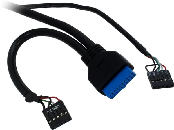 Inter-Tech CI-01 - Kortläsare - 3,5" (CF 1, CF II, MS, MS PRO, MMC, SD, MS Duo, MS PRO Duo, microSD, SDHC, MS Micro) - USB 3.0