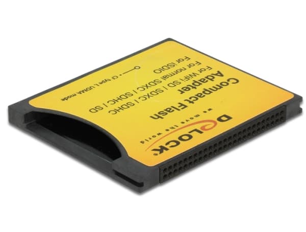 Delock - Kortadapter (SD, SDHC, SDXC) - CompactFlash