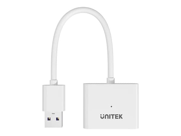 Unitek Y-9321 - Kortläsare (SD, microSD, SDHC, microSDHC, SDXC, microSDXC) - USB 3.0