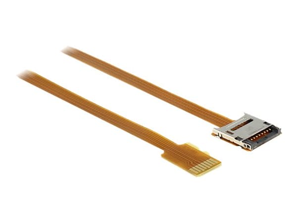 Delock Micro SD male > Micro SD female Extension - Kortadapter (microSD) - microSD