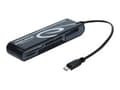 Miniatyrbild 1 av 3: DeLOCK Micro USB OTG-kortläsare med 5 kortplatser - kortläsare (CF 1, CF II, MS, MMC, SD, xD, MS PRO Duo, microSD, SDHC, microSDHC, SDXC, microSDXC,