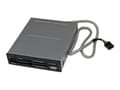 Miniatyrbild 3 av 5: StarTech.com Intern USB 2.0-multi-kortläsare/skrivare - SD microSD CF - Kortläsare - 22 i 1 - 3,5 tum (Multiformat) - USB 2.0