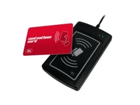 ACS ACR1281U-C2, USB 1.1, 2 m, Svart, 140 g