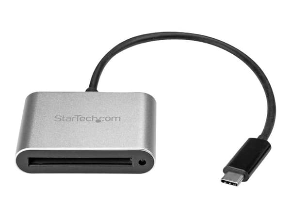 StarTech.com CFASTRWU3C, CFast, CFast 2.0, Musta, Hopea, 6000 Mbit/s, Alumiini, Toiminta/Seikkailu, Teho, RoHS, CE, FCC, REACH