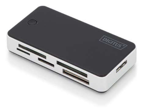 DIGITUS DA-70330-1 - Kortleser - alt-i-1 (CF, SD, SDHC, MMC, RS-MMC, MMCmobile, MMCplus, miniSD, MMCmicro, MS, MS PRO, MS PRO Duo, xD, MS Micro, micr