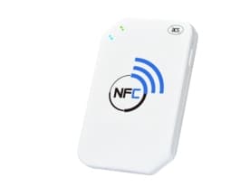 ACS ACR1255U-J1, USB 1.1, Near Field Communication (NFC), 1 m, Hvit, 37,5 g
