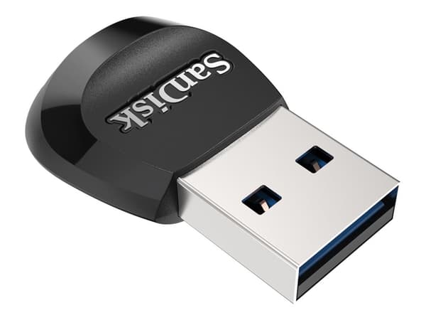 Sandisk MobileMate - Kortinlukija (microSDHC UHS-I, microSDXC UHS-I) - USB 3.0