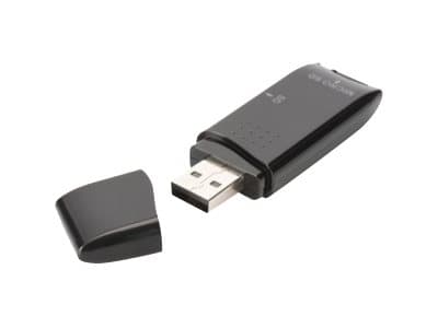 DIGITUS DA-70310 - Kortinlukija (MMC, SD, SM, RS-MMC, TransFlash, microSD, DV RS-MMC) - USB 2.0