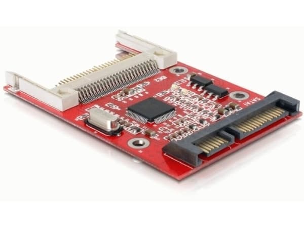 Delock Delock Card Reader-SATA 2½"drive > Compact Flash internal - Kortleser (CF I, CF II, Microdrive) - Serial ATA