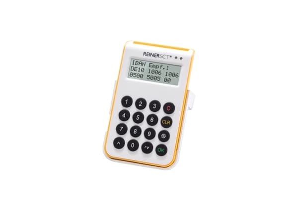 ReinerSCT cyberJack one - SMART-kortläsare - USB 2.0 - vit, gul