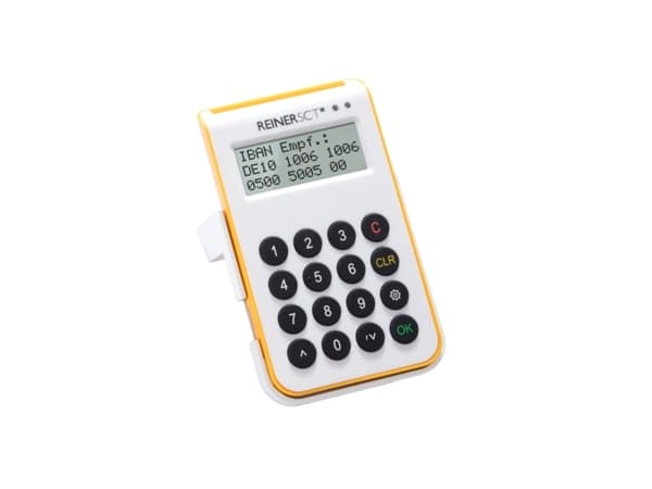 ReinerSCT cyberJack one - SMART-kortläsare - USB 2.0 - vit, gul