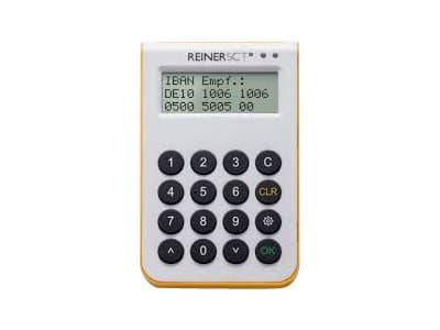 ReinerSCT cyberJack one - SMART-kortläsare - USB 2.0 - vit, gul Vit, Gul
