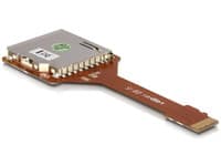 Delock - Lyhyt sovitin (SD) - microSD-muistikortti