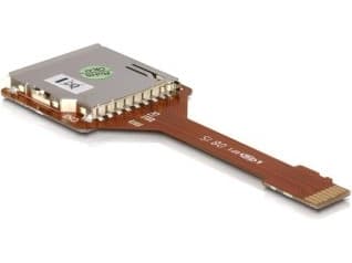 Delock - Lyhyt sovitin (SD) - microSD-muistikortti