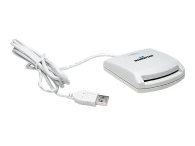 Manhattan - SMART-kortläsare - USB - vit