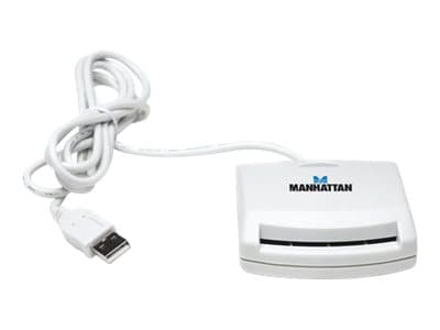 Manhattan - SMART-kortläsare - USB - vit