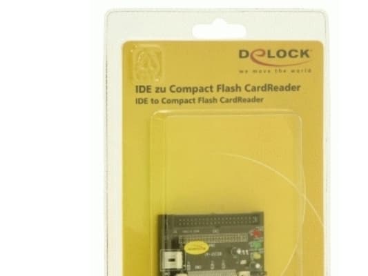 Delock IDE to Compact Flash CardReader - Kortleser (CF I, CF II, Microdrive) - IDE