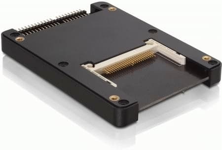 Delock 2,5'' Drive IDE > 2 x Compact Flash Card - Kortläsare (CF I, CF II, Microdrive) - IDE