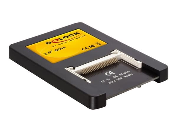 Delock 2,5'' Drive IDE > 2 x Compact Flash Card - Kortläsare (CF I, CF II, Microdrive) - IDE