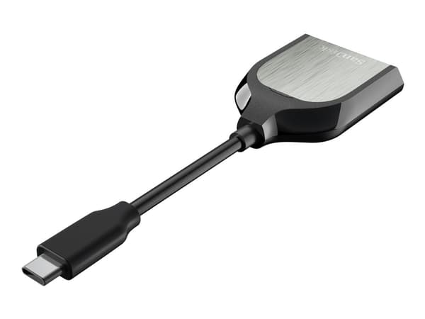 SanDisk Extreme PRO - Kortleser (SDHC UHS-II, SDHC UHS-II, SD, SDHC UHS-I, SDXC UHS-I) - USB-C