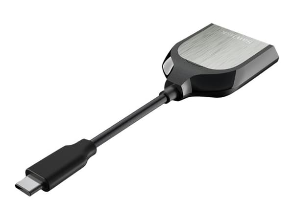 SanDisk Extreme PRO - Kortleser (SDHC UHS-II, SDHC UHS-II, SD, SDHC UHS-I, SDXC UHS-I) - USB-C