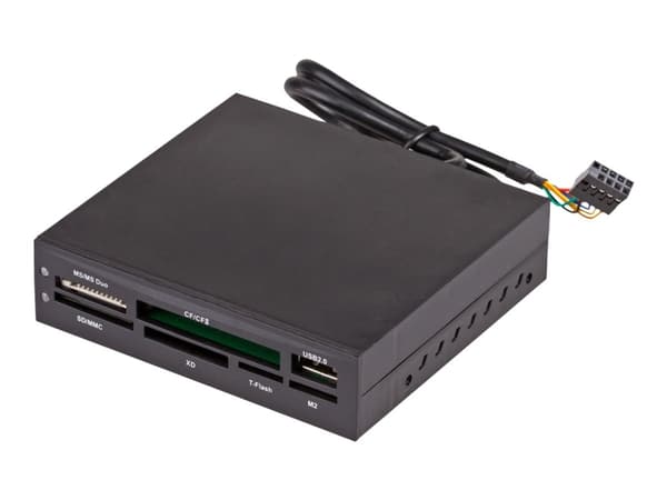 Akyga AK-CA-37 - Kortläsare - 3,5" (MS, MS PRO, Microdrive, MMC, SD, MS Duo, xD, miniSD, CF, RS-MMC, SDHC, CF III) - USB 2.0