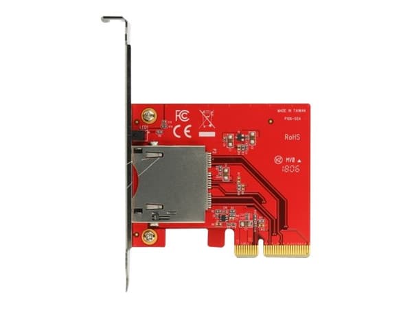 Delock PCI Express > 1x external CFexpress slot - Kortläsare (CF) - PCI Express x4 3.0