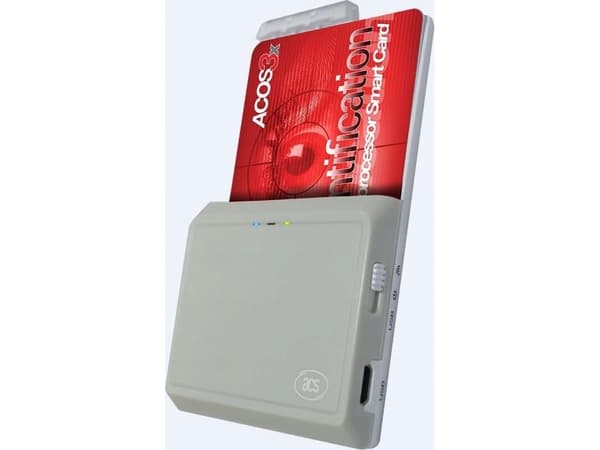 ACS ACR3901U, USB 2.0, 1 m, Vit, 30,8 g