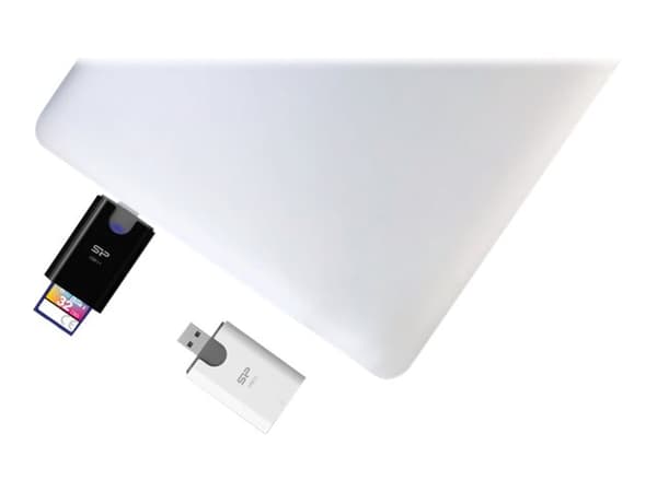 SILICON POWER Combo - Kortläsare (microSD, SD) - USB 3.1 Gen 1