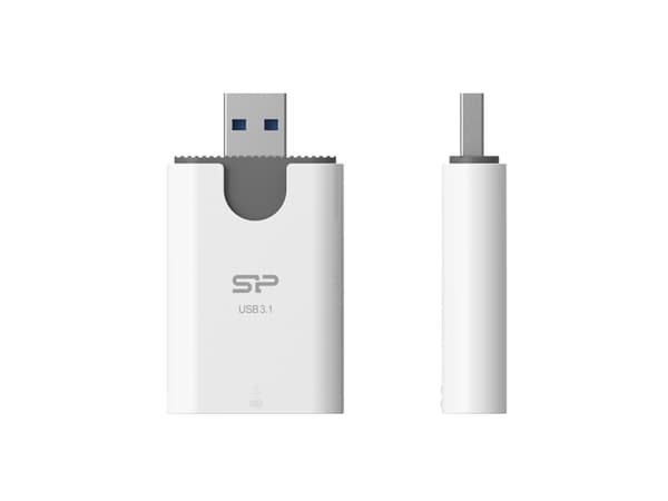 SILICON POWER Combo - Kortläsare (microSD, SD) - USB 3.1 Gen 1