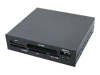 LogiLink Cardreader 3,5“ USB 2.0 All-in-1+USB - Kortleser - alt-i-1 (CF I, CF II, MS, MS PRO, MMC, SD, MS Duo, xD, MS PRO Duo, RS-MMC, microSD, SDHC,