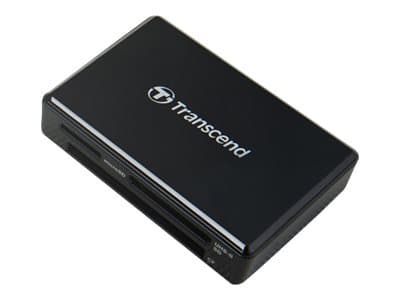 Transcend RDF9 - Kortleser - alt-i-1 (CF UDMA, microSDHC UHS-I, microSDXC UHS-I, SDHC UHS-I, SDHC UHS-II, SDXC UHS-I, SDHC UHS-II) - USB 3.1 Gen 1