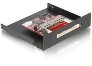 Delock - Kortläsare - 3,5 tum (CF I, CF II, Microdrive) - Serial ATA