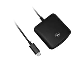 ACS ACR39U-UF, USB 2.0, 1,5 m, Sort, 56 g