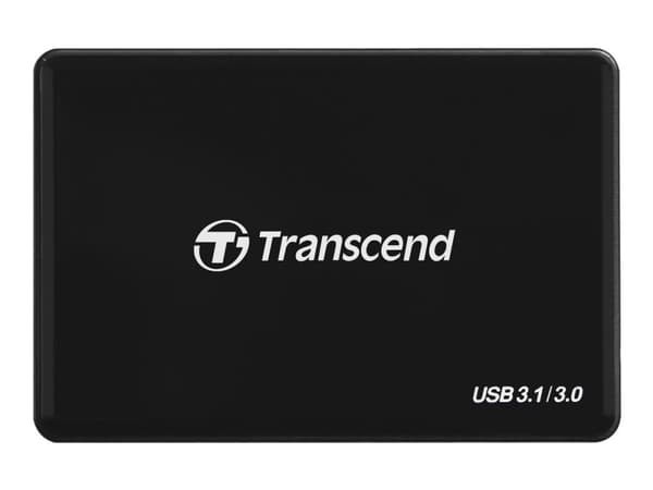 Transcend RDC8K - Kortinlukija (CF, SDHC, microSDHC, SDXC, microSDXC, SDHC UHS-I, SDXC UHS-I, SDXC UHS-I, MS XC, microSDHC UHS-I, microSDXC UHS-I) -