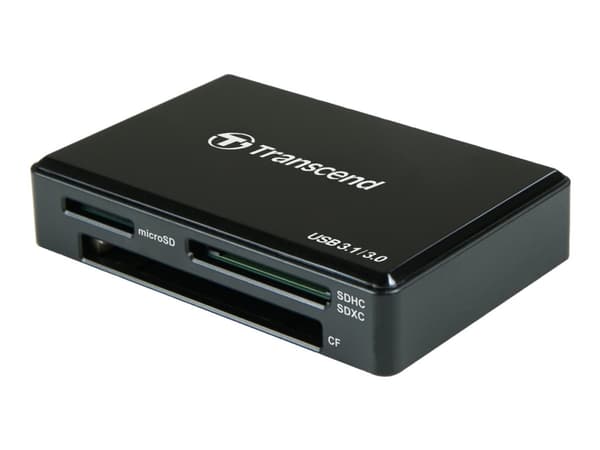 Transcend RDC8K - Kortinlukija (CF, SDHC, microSDHC, SDXC, microSDXC, SDHC UHS-I, SDXC UHS-I, SDXC UHS-I, MS XC, microSDHC UHS-I, microSDXC UHS-I) -