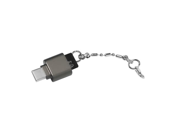 LogiLink CR0039, MicroSD (TransFlash), MicroSDHC, MicroSDXC, Grå, 480 Mbit/s, Aktivitet, USB 2.0, 16 mm