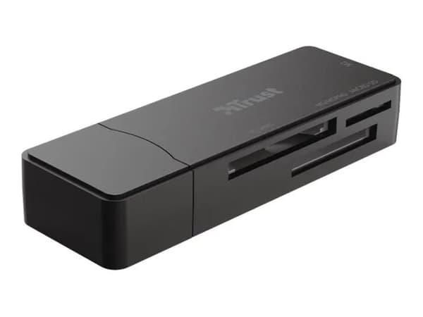 Trust NANGA - Kortläsare (MS, SD, microSD, MS Micro) - USB 3.1 Gen 1