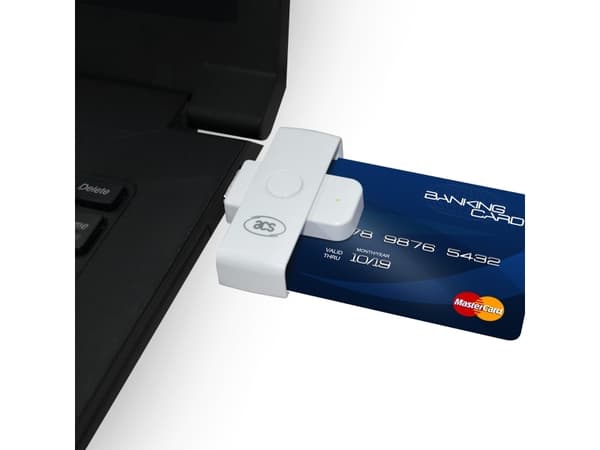 ACS ACR39U-N1, USB 2.0, Vit, 12 g