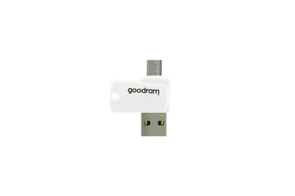 Goodram AO20-MW01R11 kortinlukija USB 2.0/Micro-USB Valkoinen