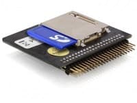 Delock Converter IDE 44pin &gt; SD-kortti - Kortinlukija (SD, SDHC) - IDE - IDE