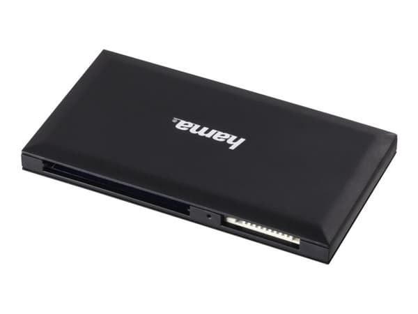 Hama Multi-Card Reader - Kortinlukija (CF 1, MS, SD, MS Duo, MS PRO Duo, microSD, SDHC, microSDHC, MS PRO-HG Duo, SDXC, microSDXC) - USB 3.0