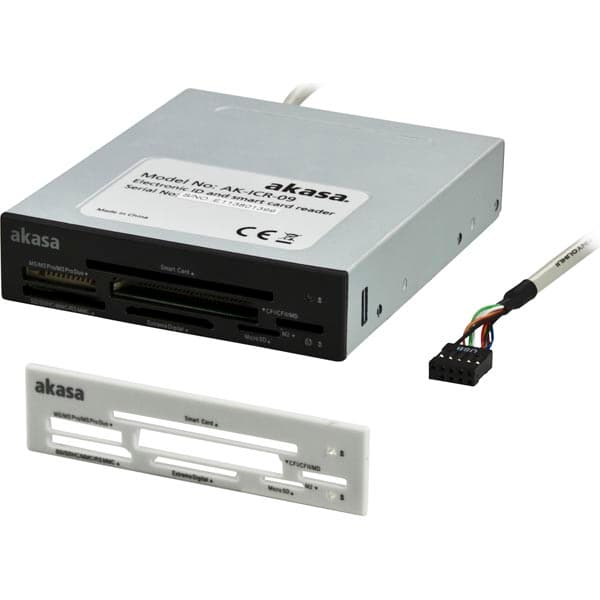 Akasa AK-ICR-09 - SMART-kortleser - USB 2.0