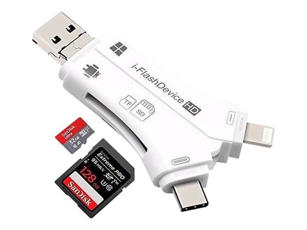 CoreParts MMUSB-UNI-ADAPTER, 20 g, Valkoinen Valkoinen